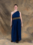 Godinnen Jurk Gaia, blauw