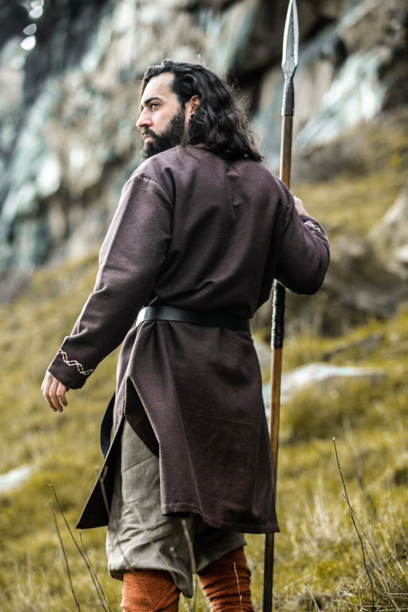 Viking tuniek wolf Fenrir, bruin