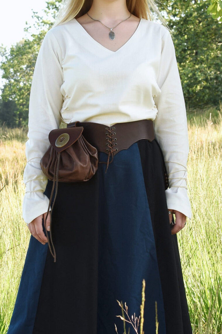 Médiéval blouse Aubrey, naturel 