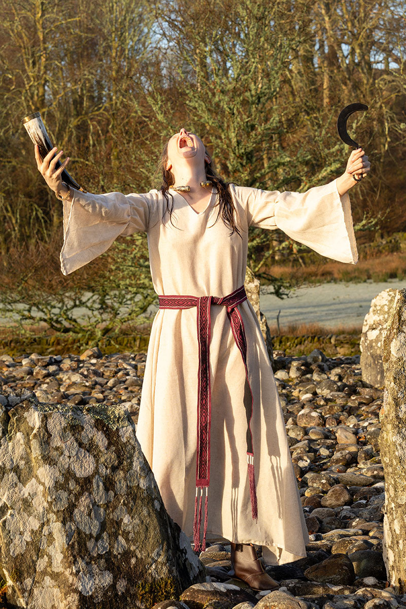 Meduseld Chemise, Unterkleid, Leinen 