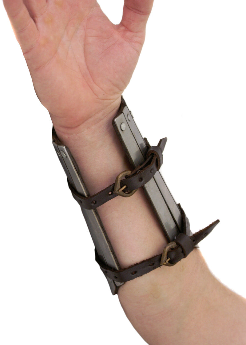 Stalen bracer, onderarmbeschermer, 1.6 mm