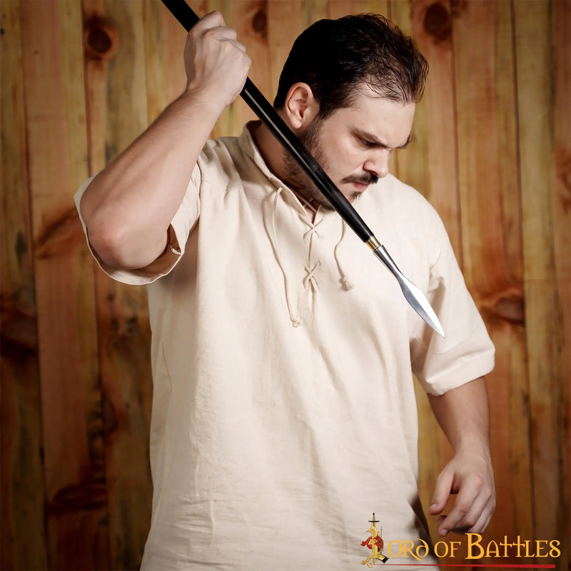 Bladvormige Germaanse werpspeerpunt (framms), semi-scherp