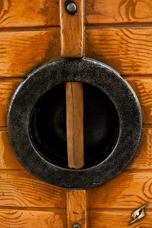 LARP Viking round shield Odin's raven