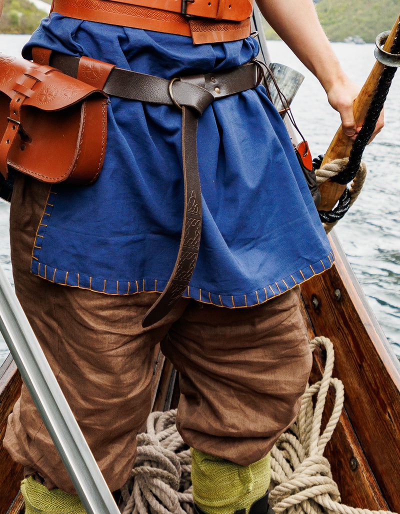 Korte Vikingtuniek Theobald, blauw