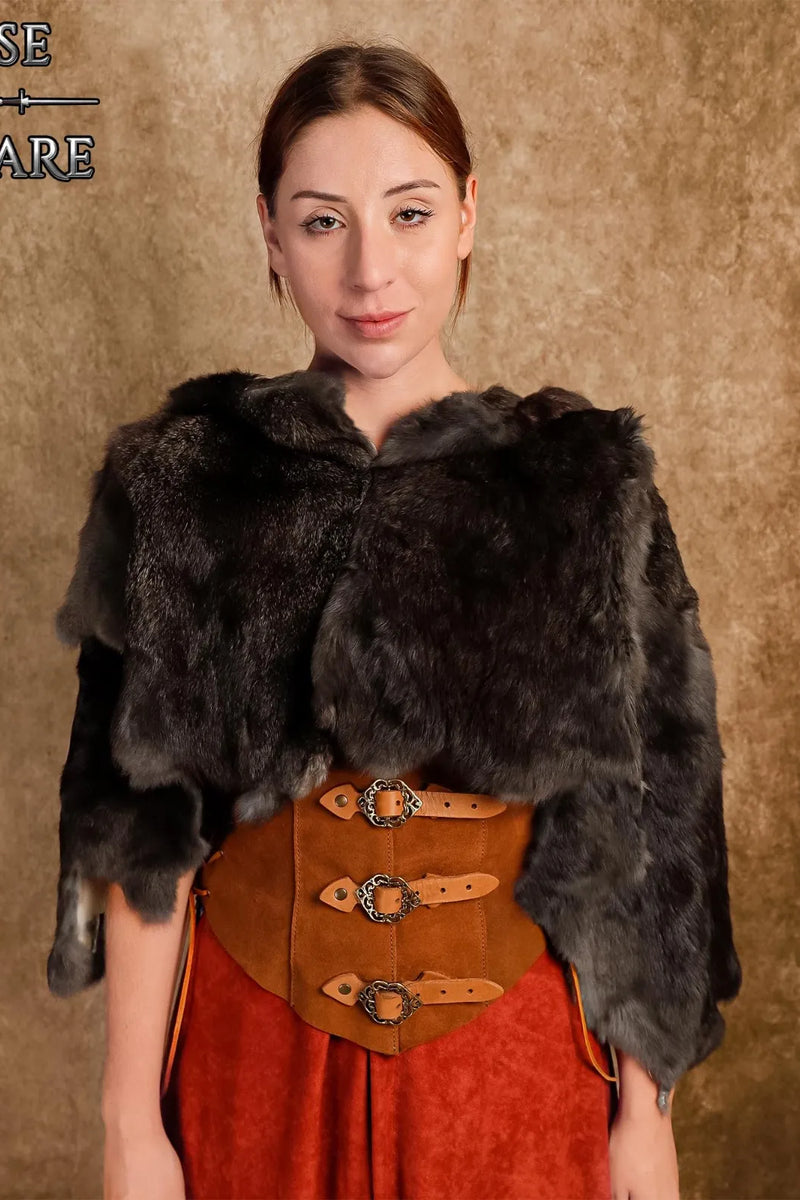 Bruine bontmantel, bruin