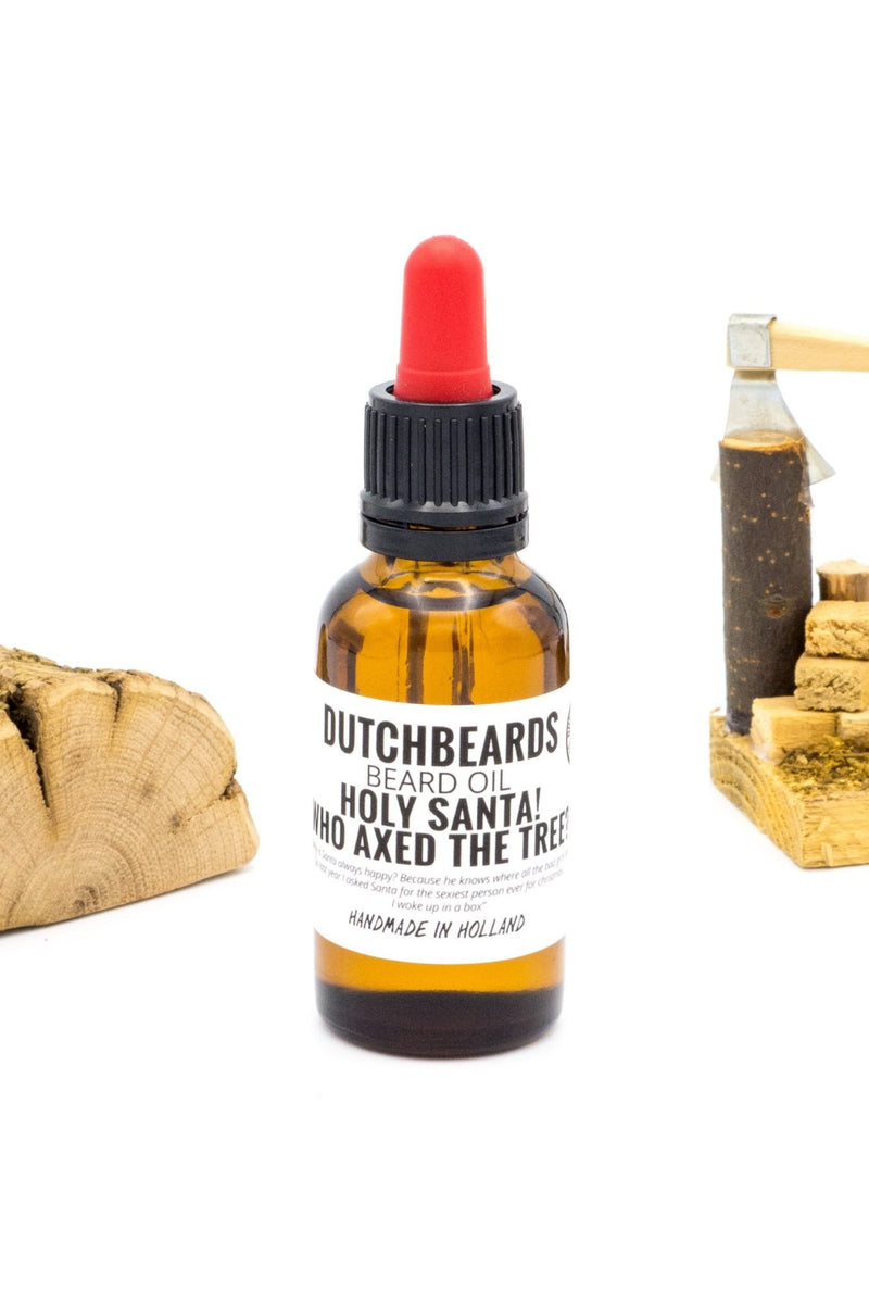 Olej brody Święty Mikołaj! Kto osiakował drzewo?