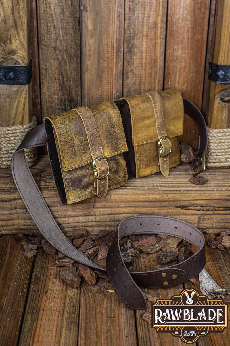 Valiant Double belt Bag - Weathered