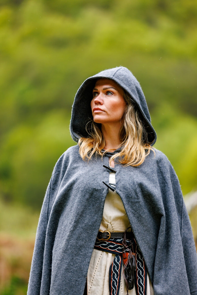 Kappe Felis, grå, uldblanding 