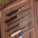 15e-16e eeuwse bestekset mes en vork, roestvrij staal