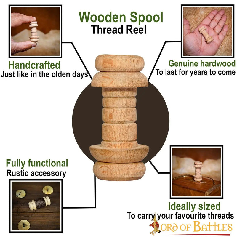 Middelalderlig garn nosette, bred