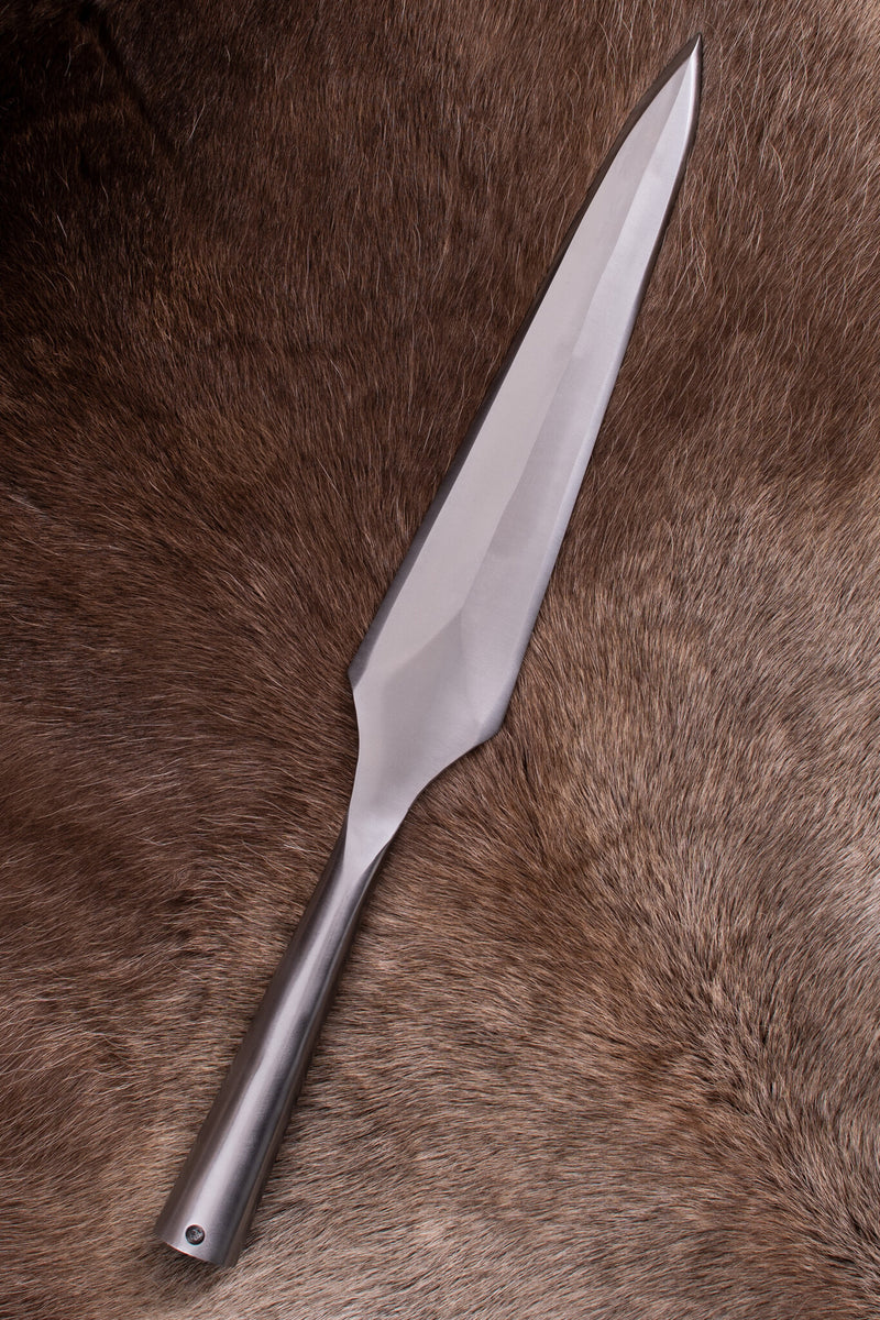 pointe de lance médiéval, env. 45,5 cm, semi-tranchant 