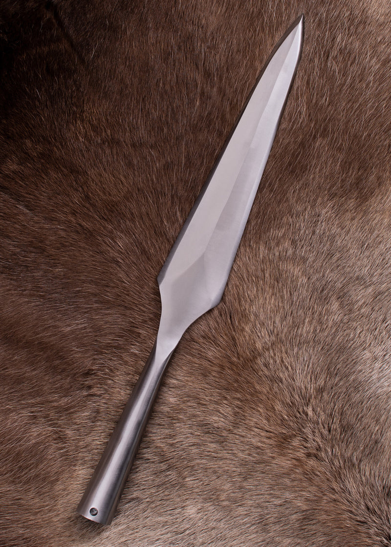 Middeleeuwse speerpunt, ca. 45.5 cm, semi-scherp