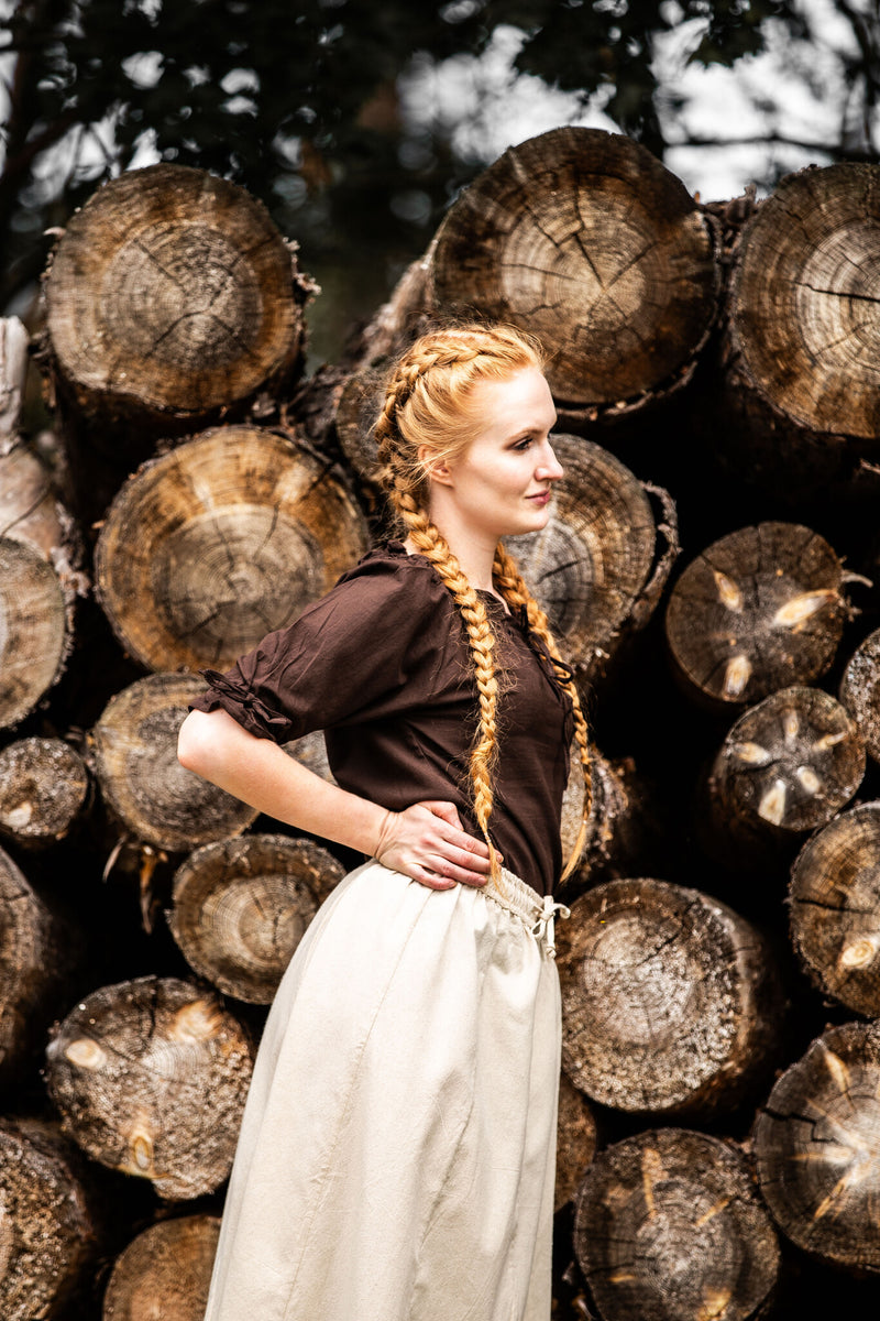 Camicetta Julia, marrone 