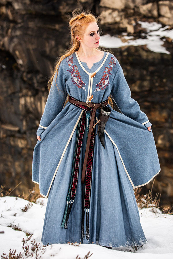 Viking Kaftan Skadi, niebieski
