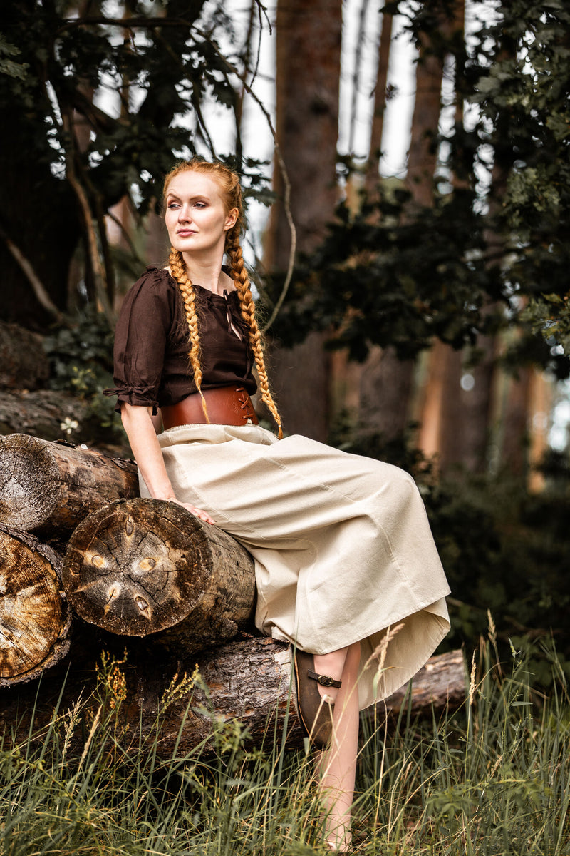 Camicetta Julia, marrone 