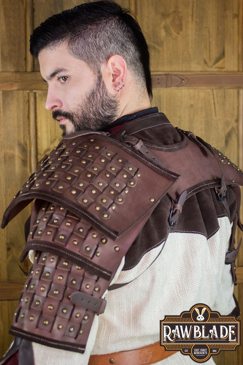 Evan Versterkte Pauldrons - Bruin