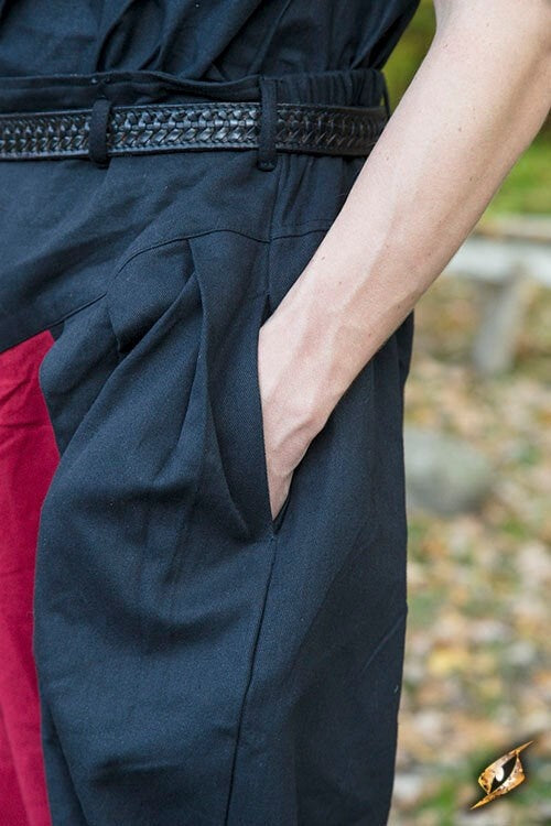 Renaissancebroek Raphael, rød-sort