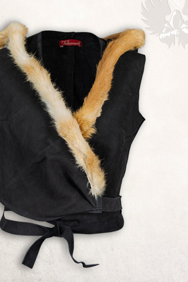 Leather top Jetta, black