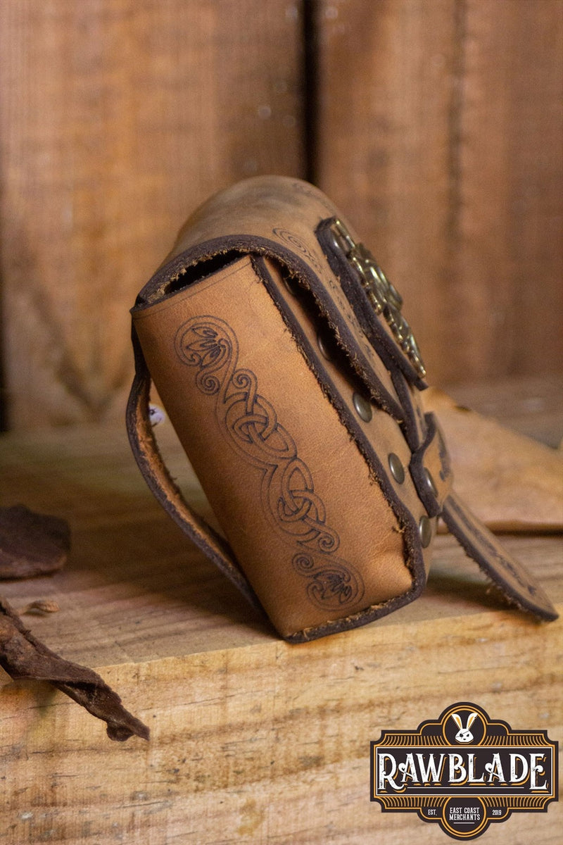 Lassel tasje Klein - Bruin