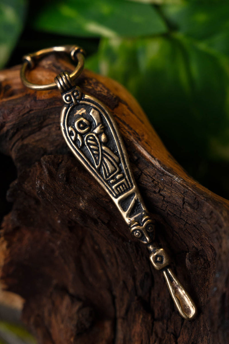 Birka Viking oorlepel, graf 507