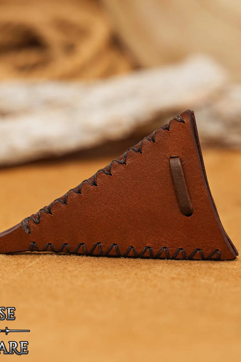 Leren hoes voor speren