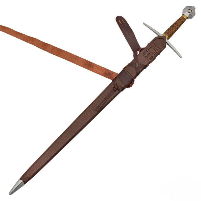 Épée de croisé, semi-tranchant 