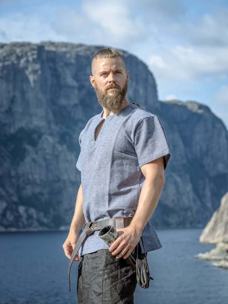 Korte Vikingtuniek Edmund, blauw