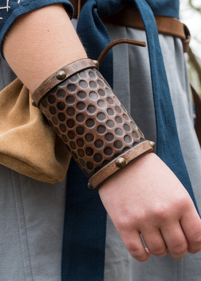 Braccialetto Cenric, pelle 