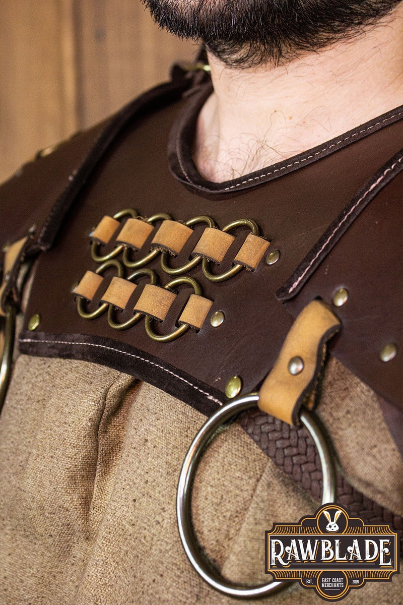 Fighter Gorget z Pauldrons - Bruin