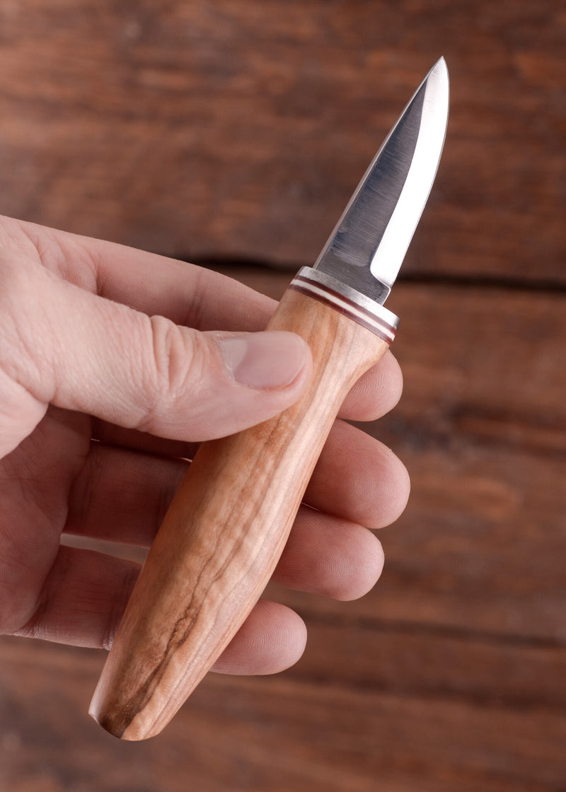 Skandynawski nóż do obróbki drewna ze stali nierdzewnej stal 