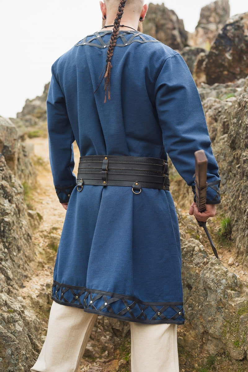 Viking tuniek Farulfr, blauw