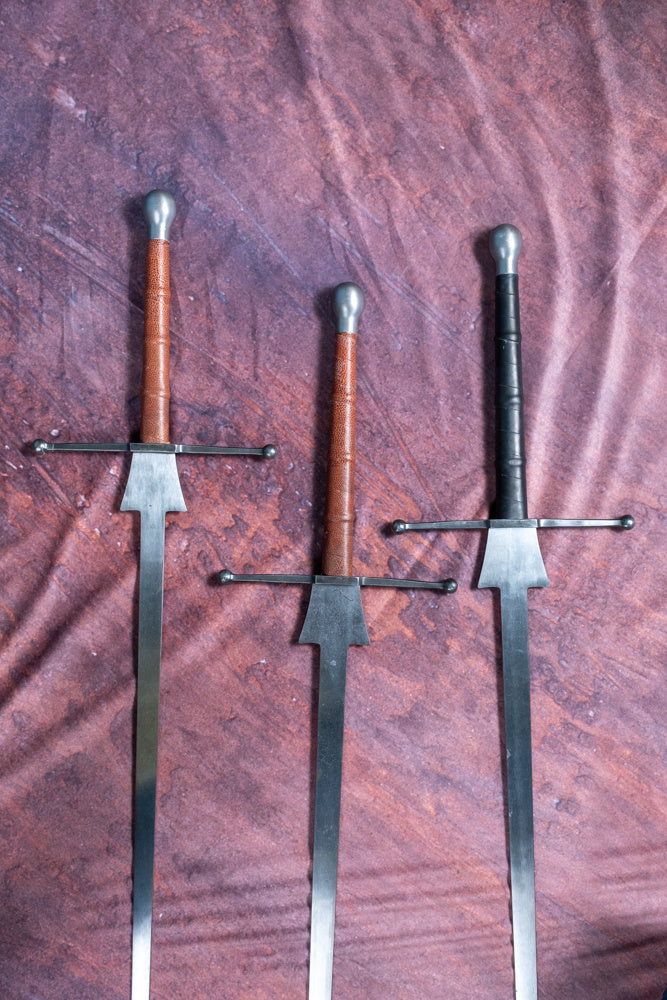 AMHE Federschwert, 135 cm, flexibilité moyenne, émoussé (battle-ready) 