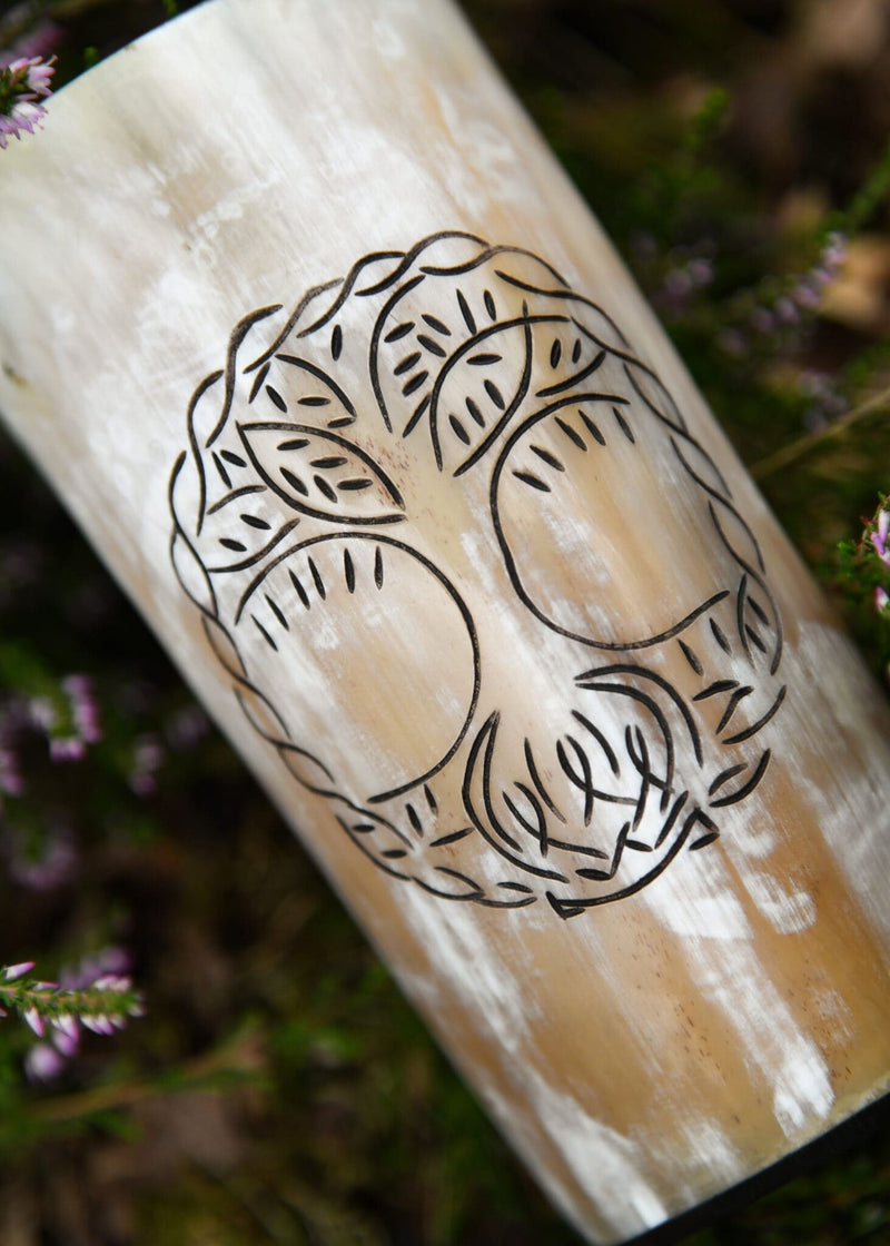 Hoorn picie puchar yggdrasil