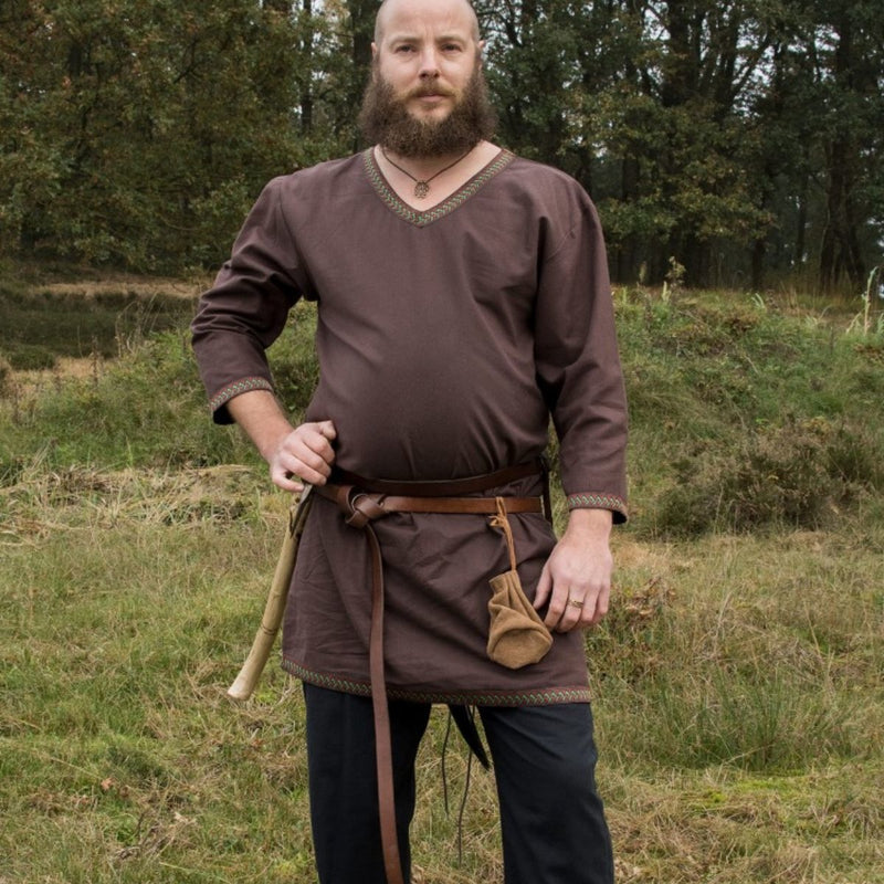 Brun Tunique viking 