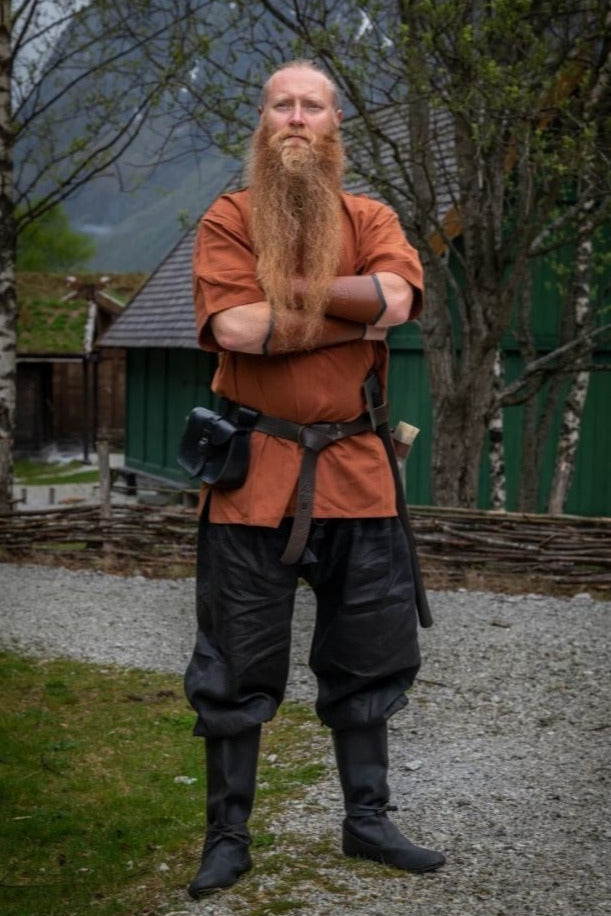 Linnen Vikingbroek Odin, zwart