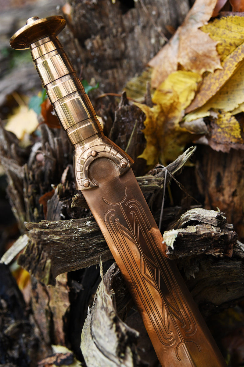 Bronzezeitschwert Dänemark, semi-scharf 