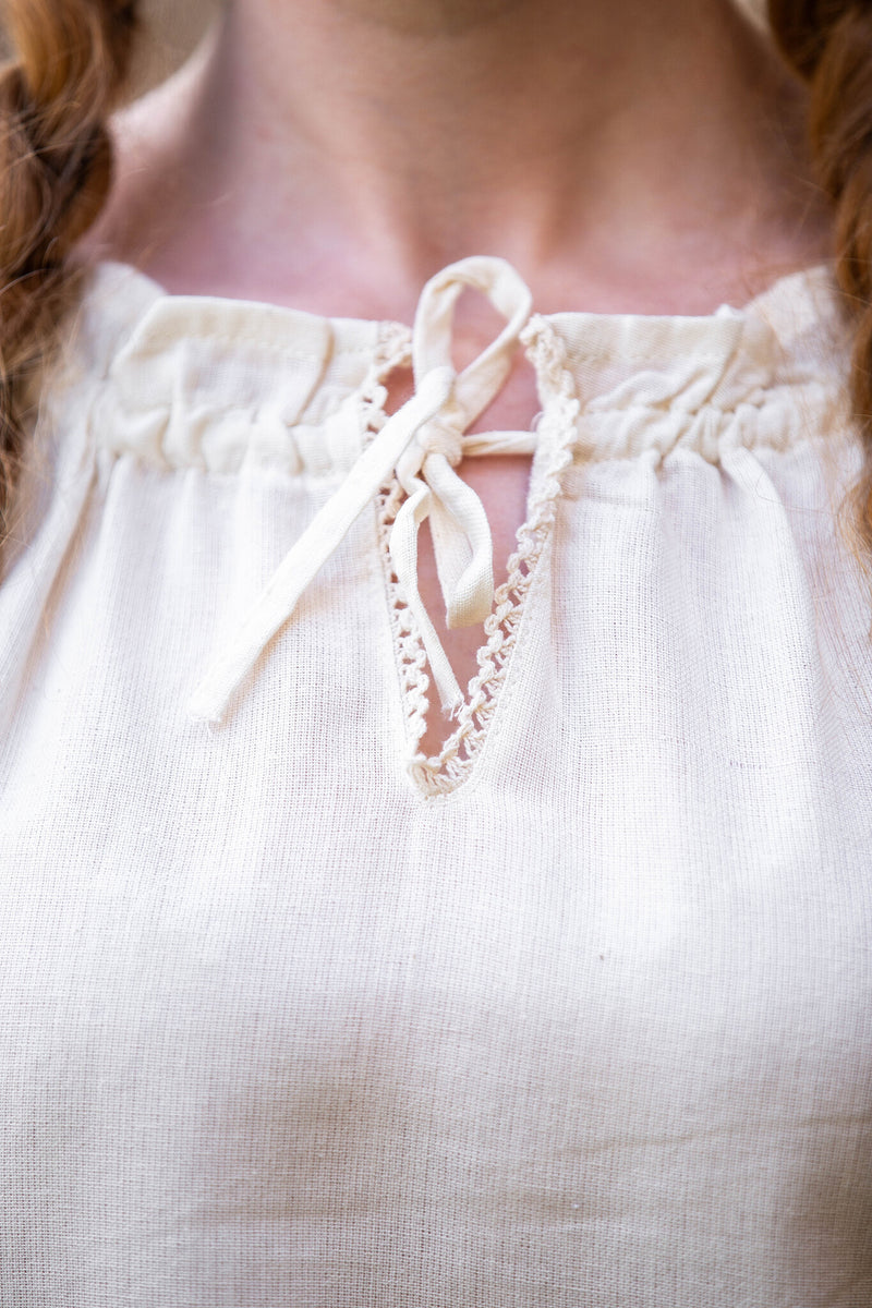 Chemise Fleur crème 