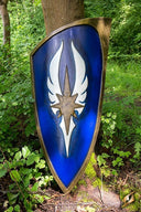 LARP elvenschild blauw, 120 x 55 cm