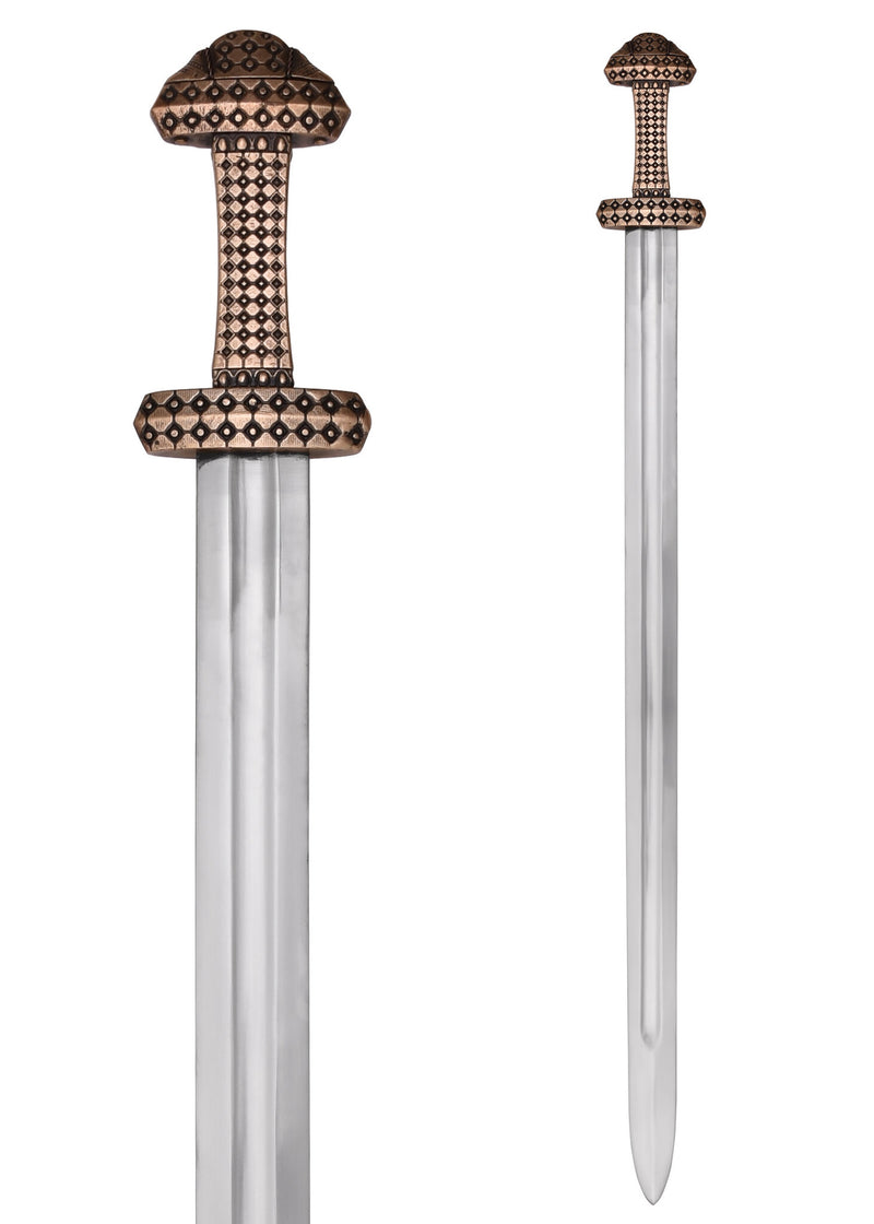 Vikingzwaard Petersen type D, semi-scherp