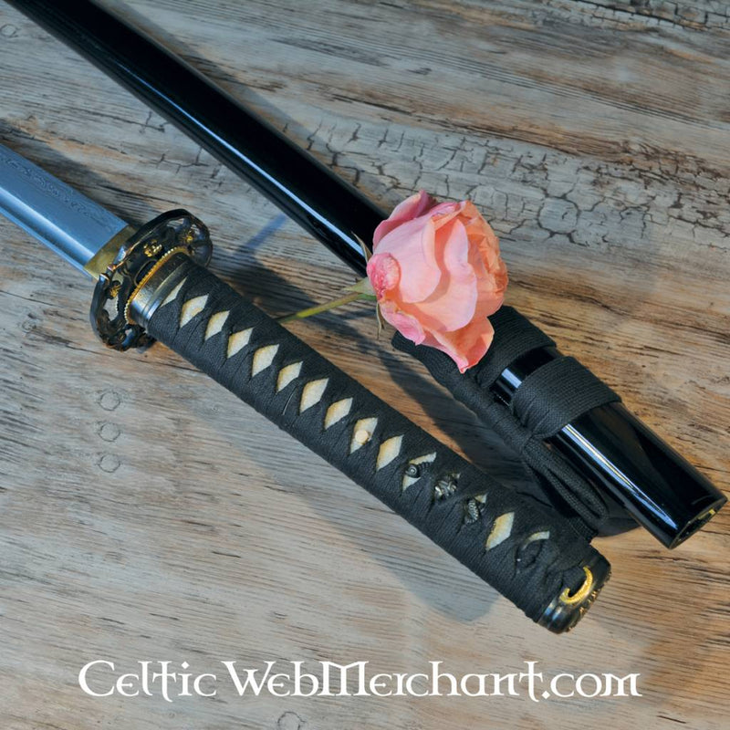 John Lee fiore d'oro katana, affilato 