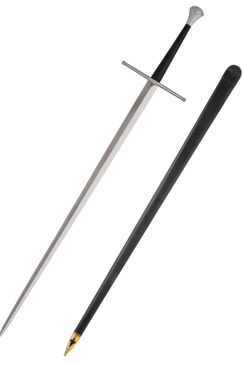 épée à deux mains du 15ème siècle, Royal Armouries, semi-tranchant 