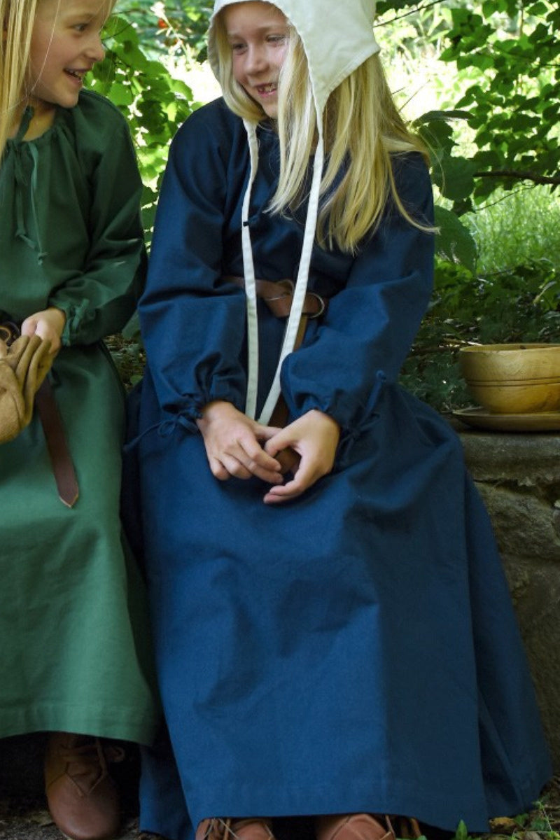 Kinderjurk Matilda, blauw