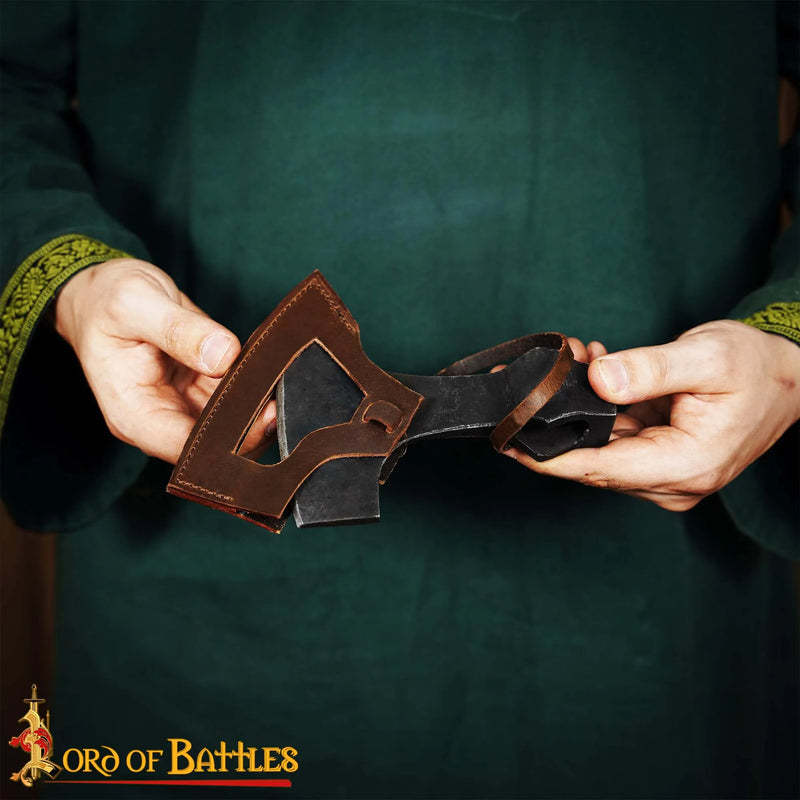 Handgeschmiedeter Wikingerbart Axt, Typ B, semi-scharf 