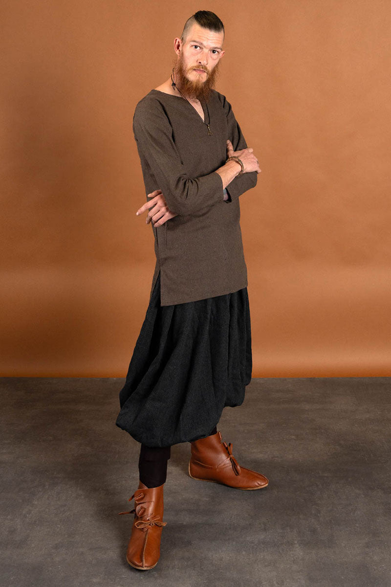 Viking tuniek Tronde bruin