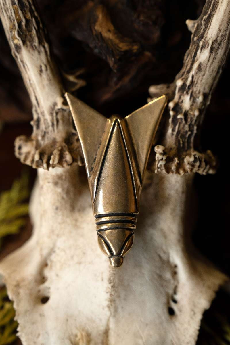 Germansk/ Romersk fibula Pannonia, brons 