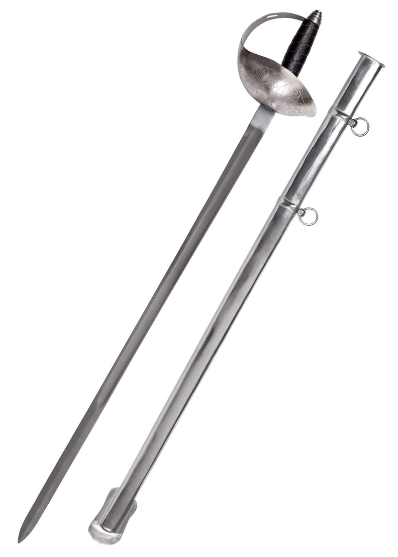 Britisk kavalerisabel 1912, halvskarpt 