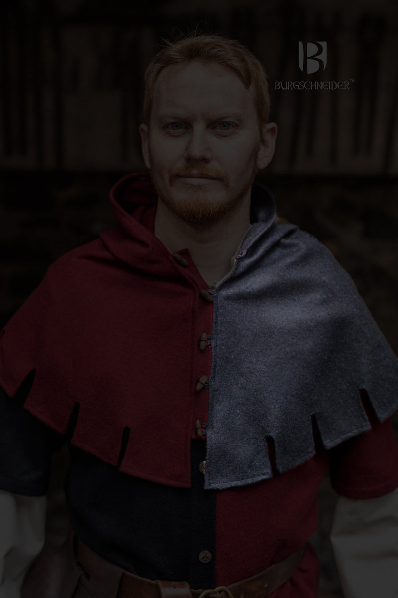 Chaperon Dangereuse, gauche, noir, mélange de laine 