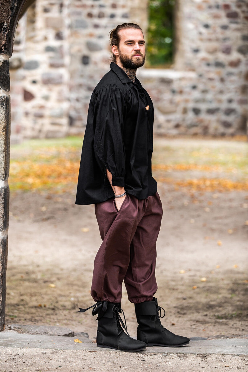 Driekwartsbroek, bruin