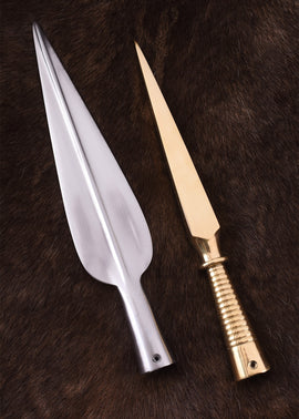 Speerpunt & schachtkap Griekse dory, semi-scherp