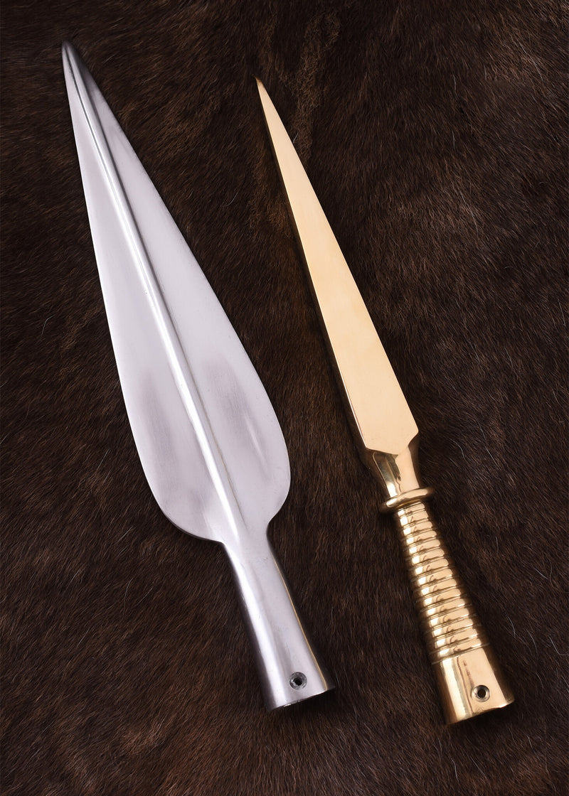 Speerpunt & schachtkap Griekse dory, semi-scherp